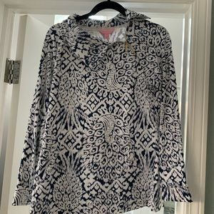 Lilly Pulitzer Women’s UPF 50+ Booker Popover sz Medium